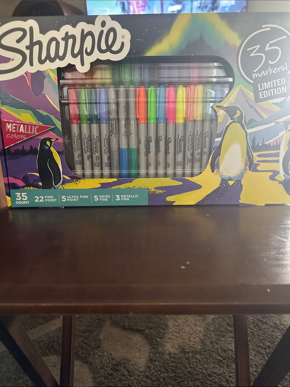 Sharpie Metallic Colors 35-Count Marker Set - Multicolor